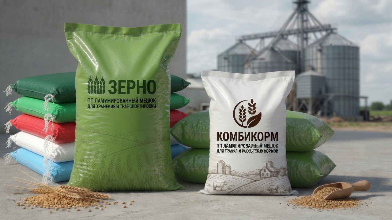 Ламинированные мешки для зерна и комбикорма: как выбрать